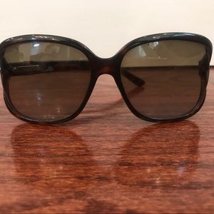 GUCCI GOLD GG RED + GREEN LOGO Designer Sunglasses